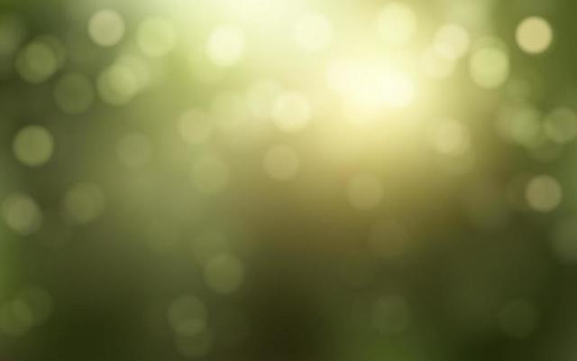 Nature green bokeh soft light abstract background, Vector eps 10 illustration bokeh particles, Background decoration
