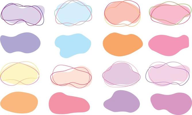 Abstract blotch shape