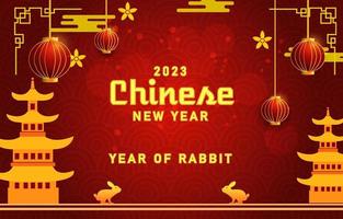 Chinese New Year Background vector