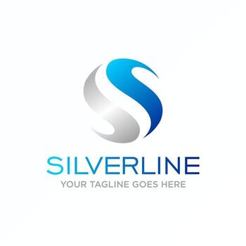 Letter or word S or double SS serif Font in circle image graphic icon logo design abstract concept vector stock. Can be used as symbol related to initial or art