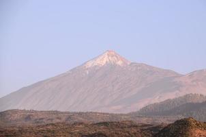 Scenic mountains view photo