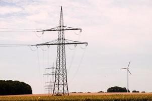 Electric pole view photo