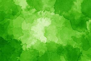 Green watercolor abstract background photo