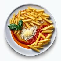 French Fries icon style photo