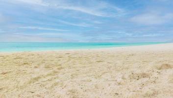 Lost beautiful sea sand in Thailand photo