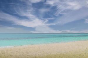 beautiful sea beach in thailand photo