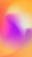 Abstract gradient blurred pattern colorful with realistic grain noise effect background, for art product design and social media, trendy and vintage style photo