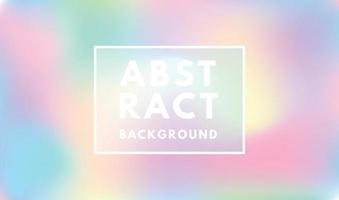 Colorful bright gradient ombre abstract background in soft pastel vector