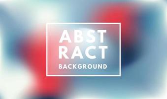 Gradient ombre abstract background in red and light blue vector