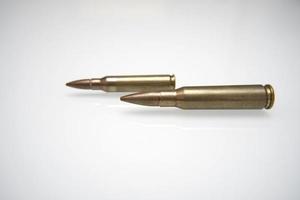 Two shells a gun ammunition concept