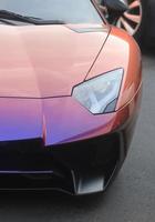 exotic supercar in detail photo