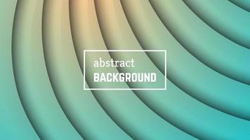 Abstract minimal line geometric background. Turquoise line layer shape for banner, templates, cards. Vector illustration.