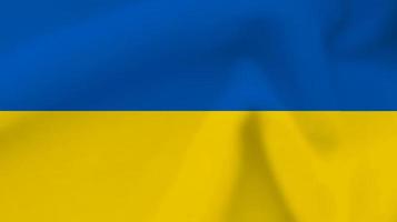 Ukrainian national flag vector