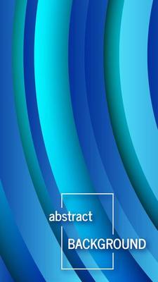 Trendy geometric blue background with abstract circles shapes. Stories banner design. Futuristic dynamic pattern. Vector illustration