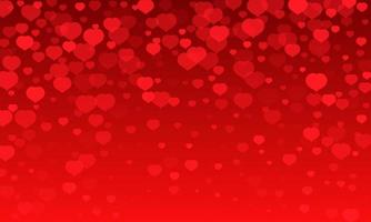 Happy Valentines Day Background. Abstract hearts for Valentines Day Background Design. Vector illustration.