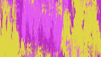 Abstract Bright Yellow Pink Scratch Grunge Texture Background vector