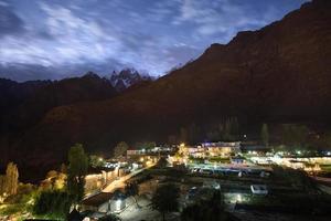 paisaje de las áreas del norte de pakistán foto