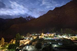 paisaje de las áreas del norte de pakistán foto