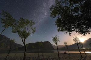 paisaje de las áreas del norte de pakistán foto