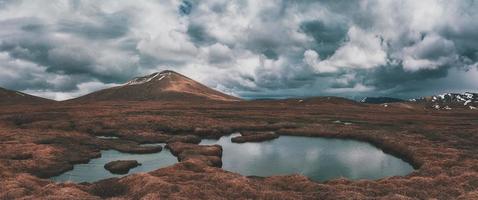 paisaje de las áreas del norte de pakistán foto
