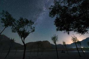 paisaje de las áreas del norte de pakistán foto