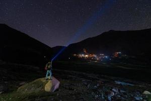 paisaje de las áreas del norte de pakistán foto