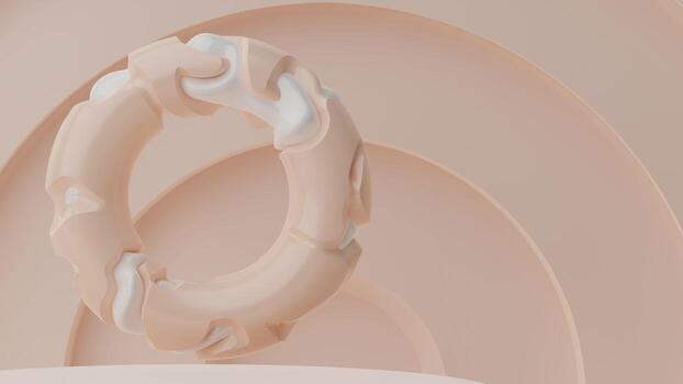 3d rendering mock up scene with podium geometry shape. elegant background with a pedestal and a showcase. photo