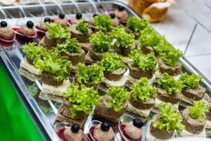 Luxurious Cottage catering pate photo