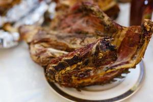 mutton ribs baked photo