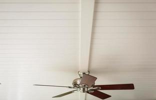 Ceiling Fan in black and white tone photo