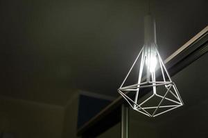 Vintage luxury interior lighting lamp for home decor photo