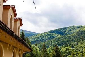 Hotel in Carpathian Mountains. Ukraine. photo