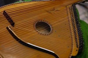 bandura close up, Ukrainian musical instrument photo