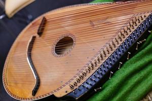 bandura close up, Ukrainian musical instrument photo