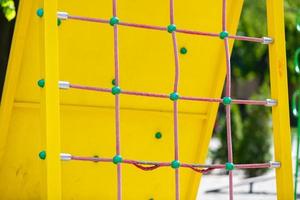 climb net rope close up background and textures photo