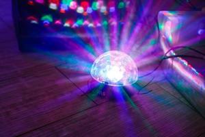 party lights disco ball photo