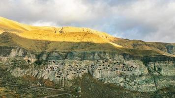 Höhlenstadt Vardzia im Zeitraffer video