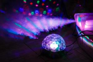 party lights disco ball photo