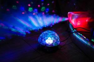 party lights disco ball photo