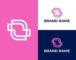 Initial based clean and minimal Z Logo vector