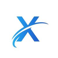 Initial Letter X Logo Vector Template Modern and Simple Design