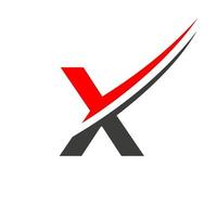 Letter X Logotype Vector Template Modern and Simple Design