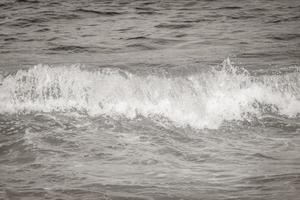 Flamengo Beach seascape blue water waves Rio de Janeiro Brazil. photo