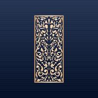 patterns with white background, islamic vectors with floral panels for cnc laser cutting - Seamless die cut decorative pattern template - Laser cut panels set, oriental