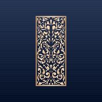 patterns with white background, islamic vectors with floral panels for cnc laser cutting - Seamless die cut decorative pattern template - Laser cut panels set, oriental