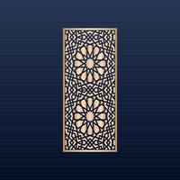 patterns with white background, islamic vectors with floral panels for cnc laser cutting - Seamless die cut decorative pattern template - Laser cut panels set, oriental
