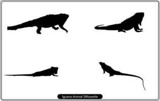 vector libre de silueta de iguana. imágenes vectoriales de iguanas. hermosa imagen vectorial de iguana. iguana negro signo stock vector gratis
