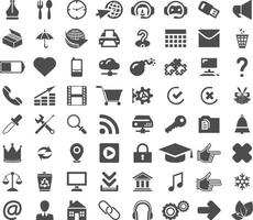 Business icons set. Icons for business, management, finance, strategy, marketing. vector