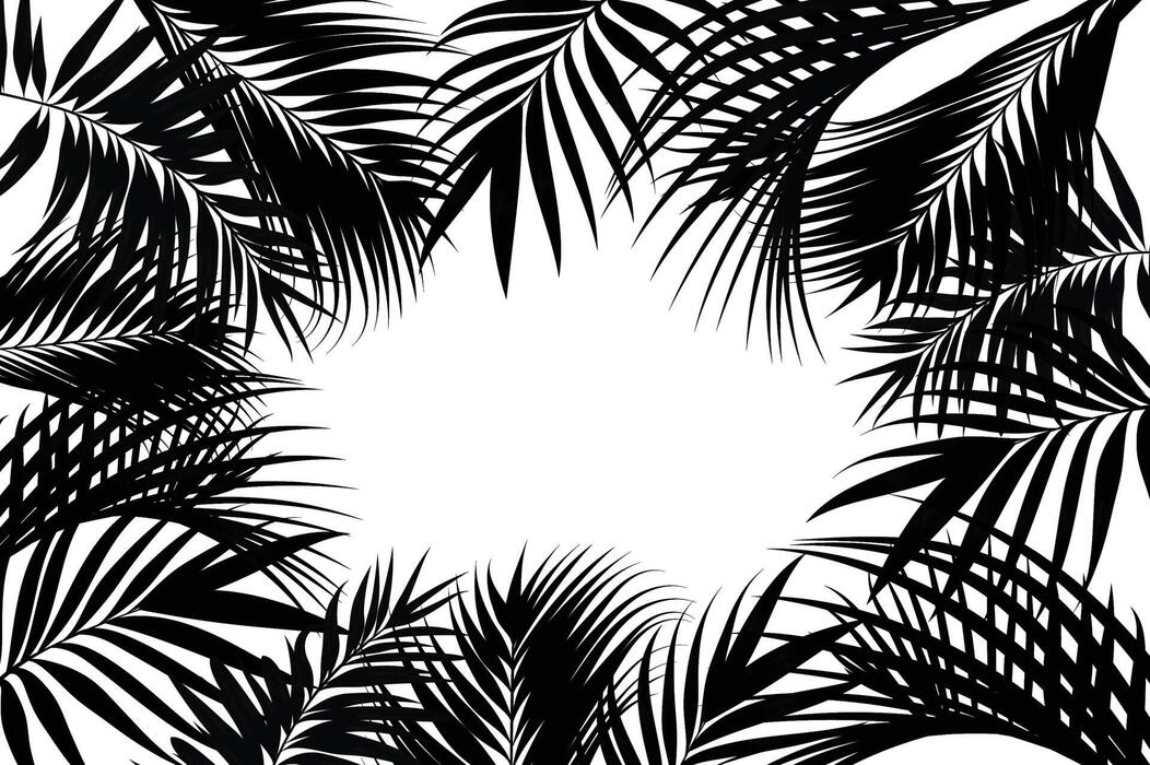 Jungle Black And White Vector Art, Icons, and Graphics for Free Download