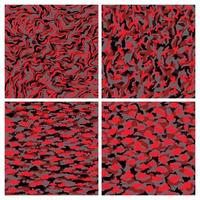 Free vector bundle pattern red army motif 1